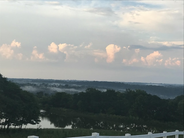 2458 High Bridge Rd, Lancaster, KY 40444 - view of mountain backdrop with a heavily wooded area and a large body of water