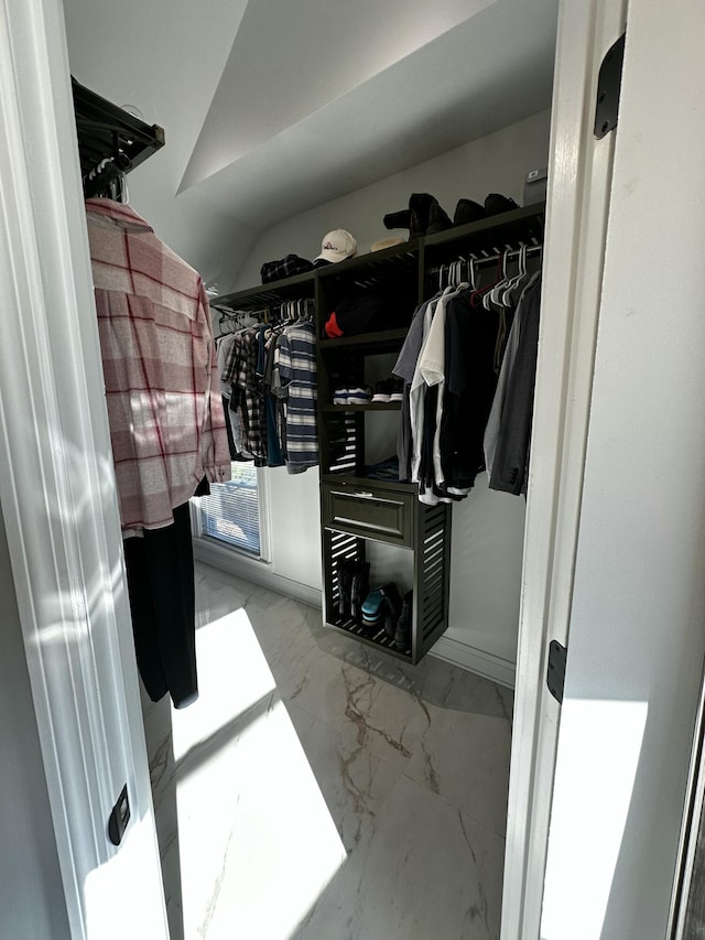 2458 High Bridge Rd, Lancaster, KY 40444 - spacious closet featuring marble finish flooring