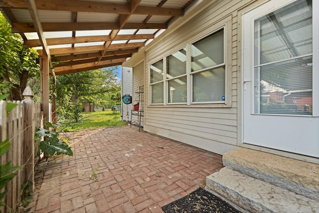 view of patio / terrace