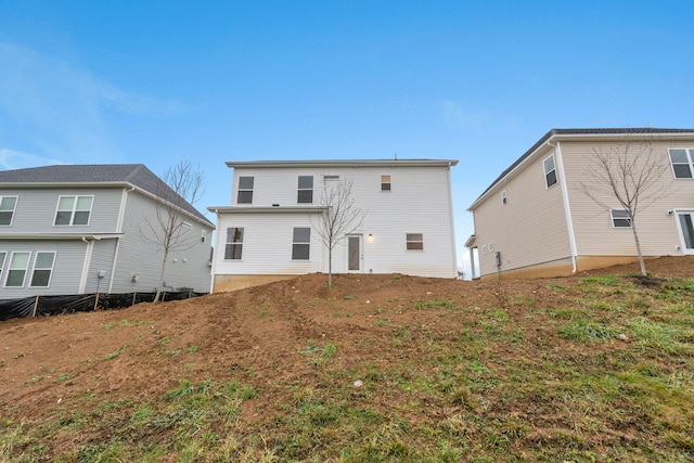 view of rear view of house