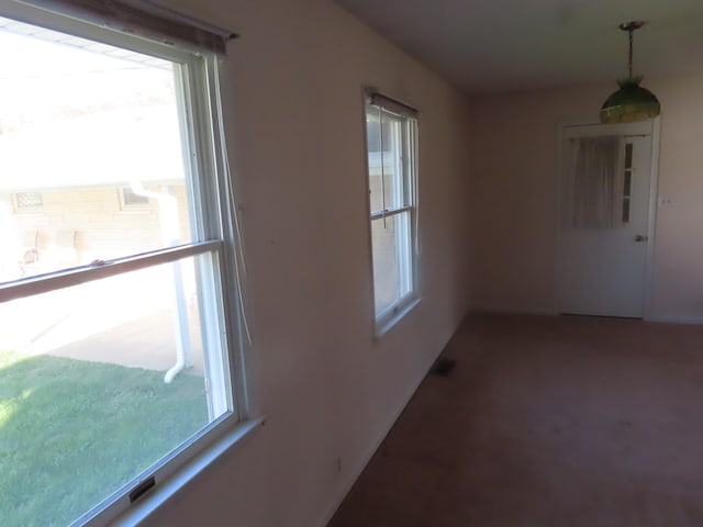 view of empty room