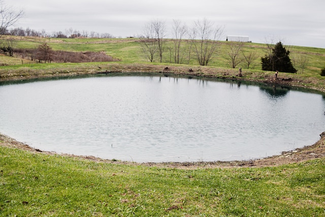 view of water feature