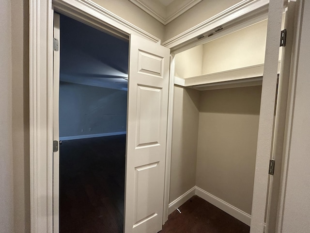 view of closet