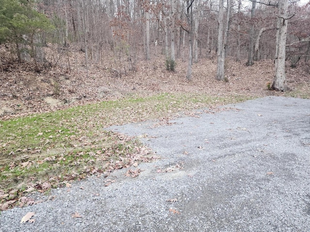 view of road