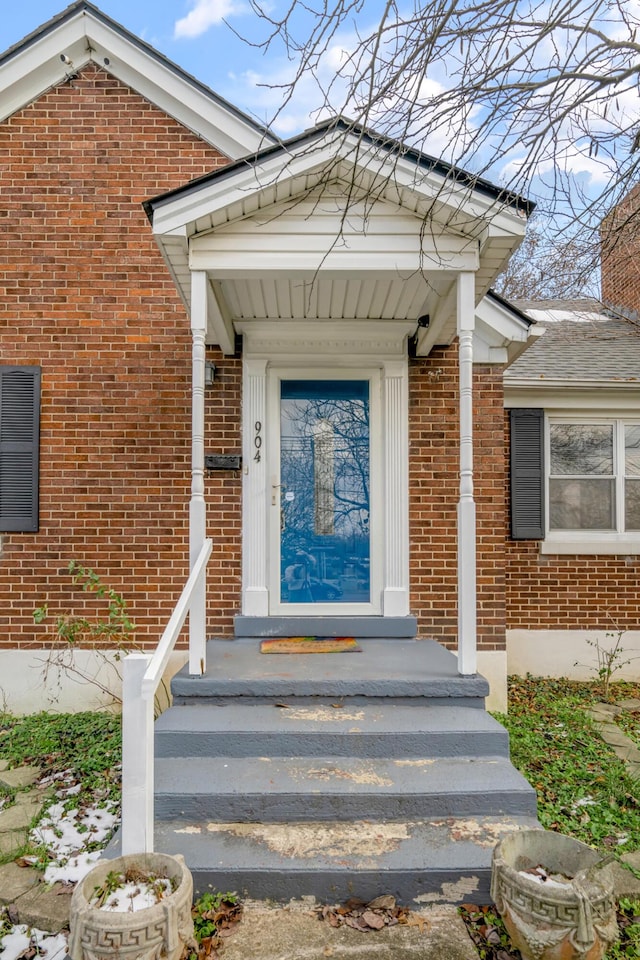 view of property entrance