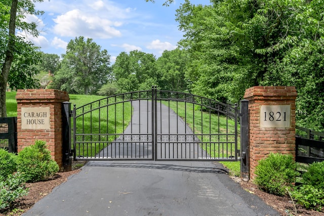 view of gate