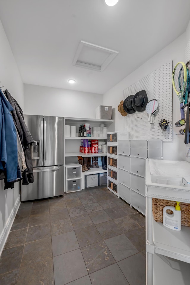 1821 Delong Rd, Lexington, KY 40515 - walk in closet featuring attic access