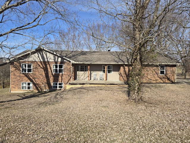 view of back of property