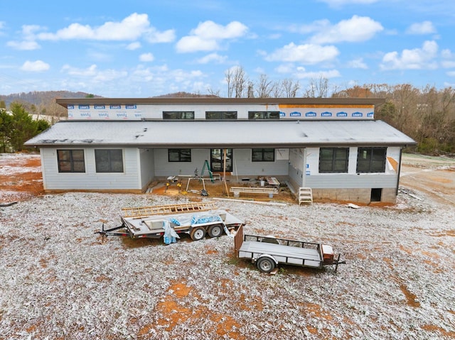 view of rear view of house