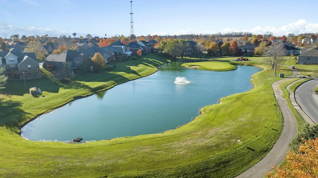 property view of water