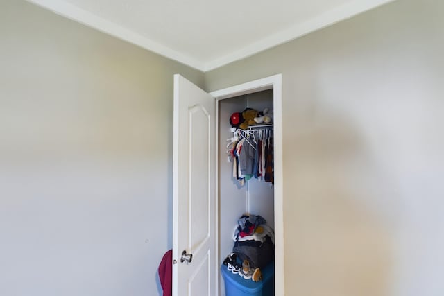 view of closet