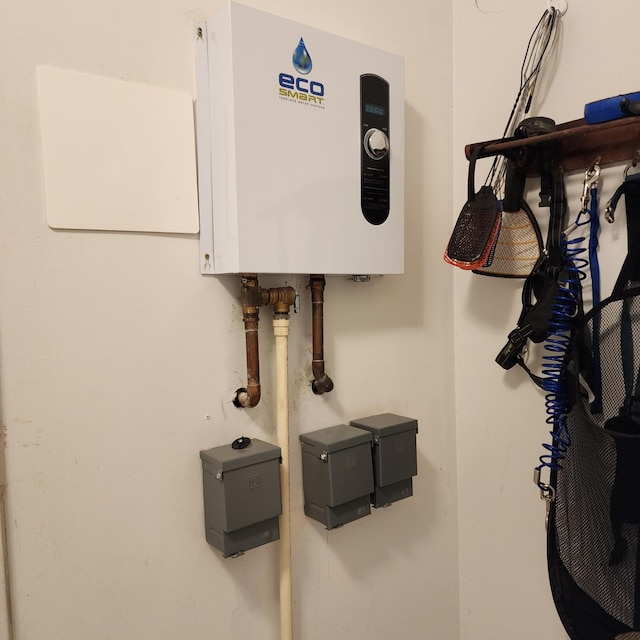 utilities with water heater