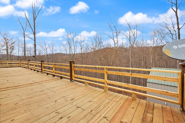 view of deck