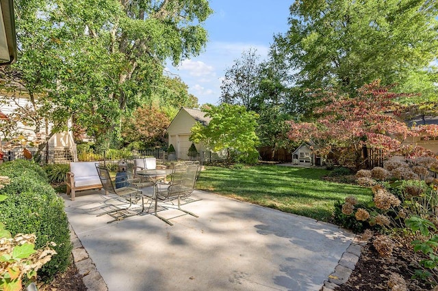 view of patio