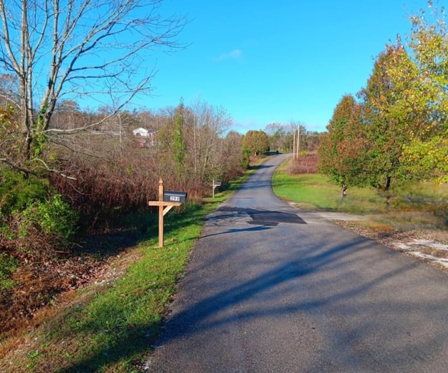 view of road