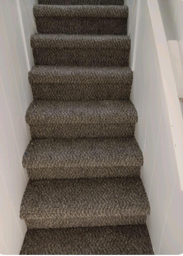 view of stairway
