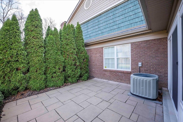 view of patio / terrace featuring cooling unit