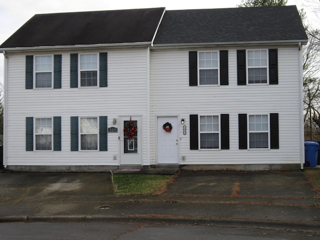 view of colonial-style house