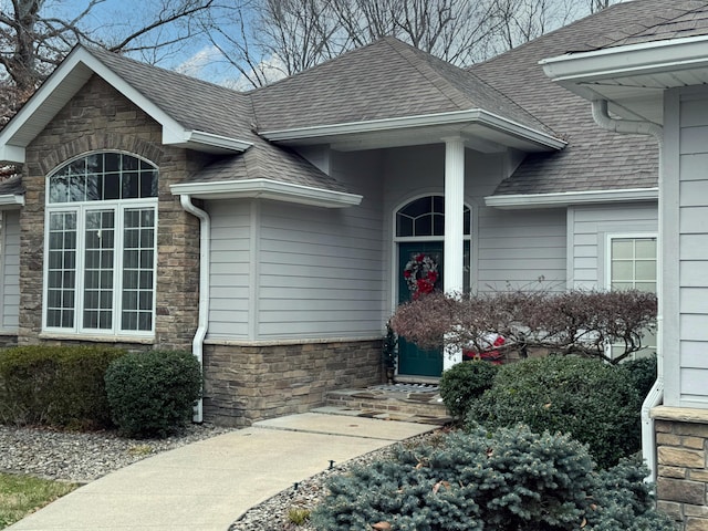 view of property entrance