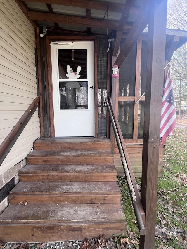 view of property entrance