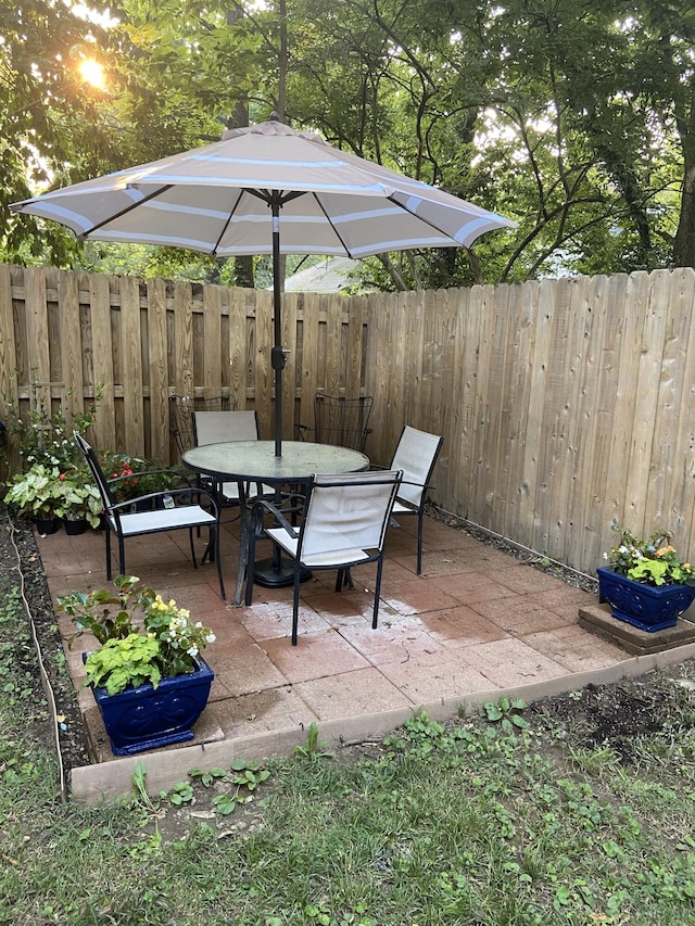 view of patio / terrace