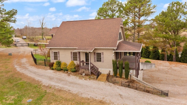 view of front of house