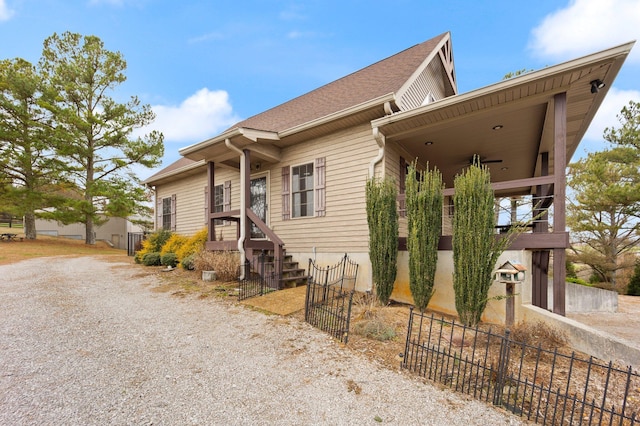 view of front of house