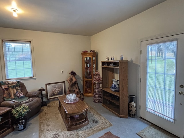 view of living room