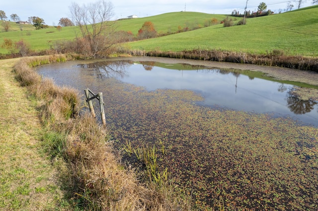 property view of water featuring a rural view