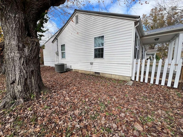 view of side of home