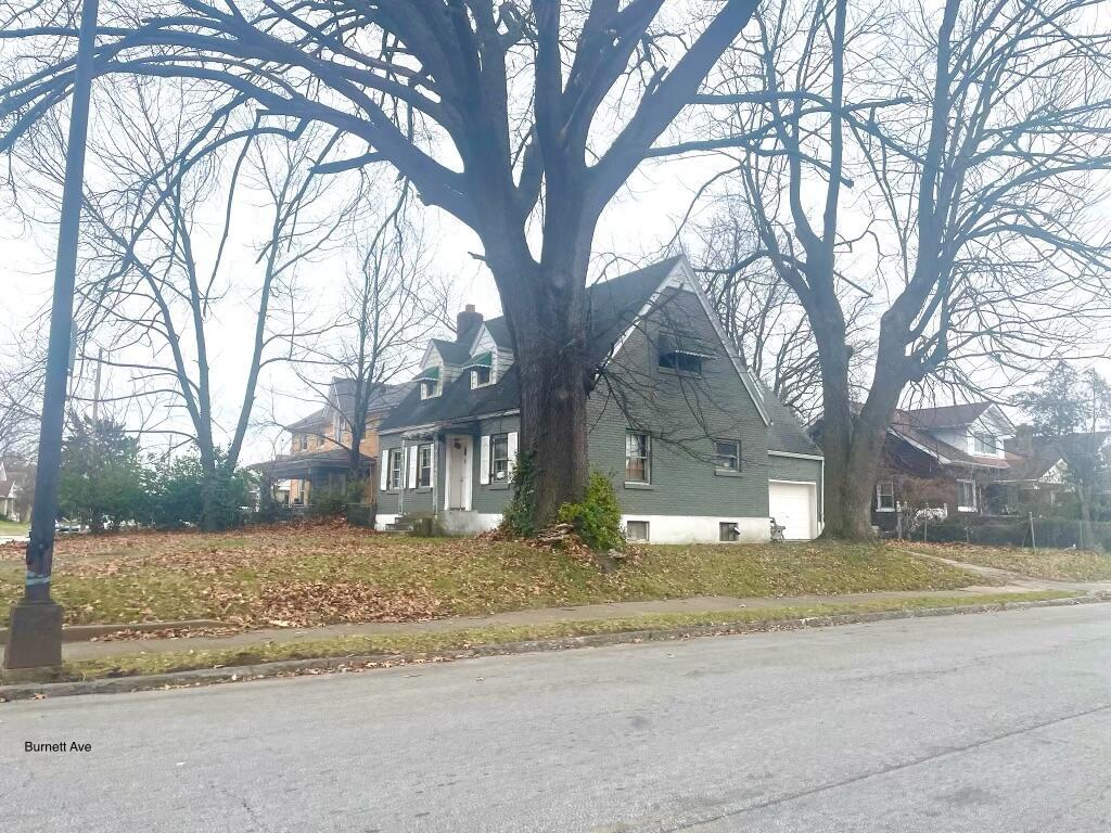 view of home's exterior featuring a garage