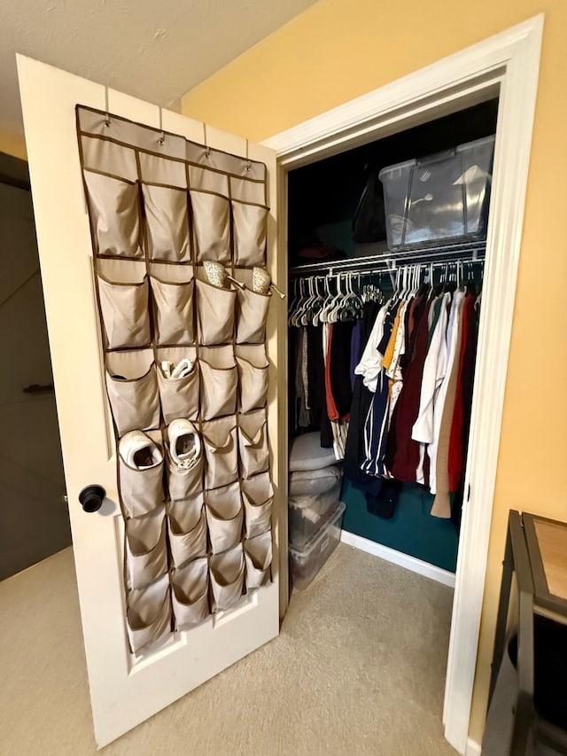 view of closet