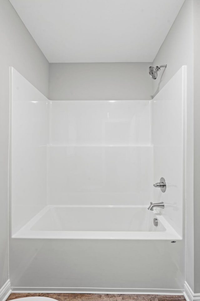 bathroom featuring shower / bathtub combination