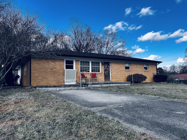 view of ranch-style house