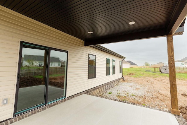 view of patio / terrace