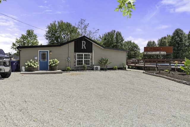 view of manufactured / mobile home