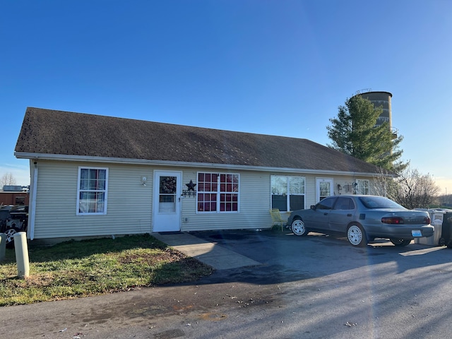 view of ranch-style home