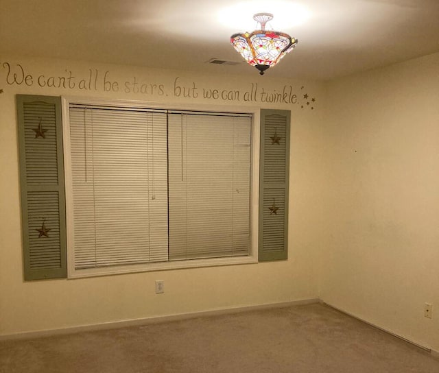 unfurnished bedroom with a closet and carpet floors