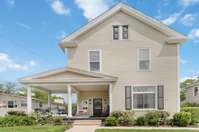 424 S 4th St, Danville, KY 40422 - view of front of house with covered porch