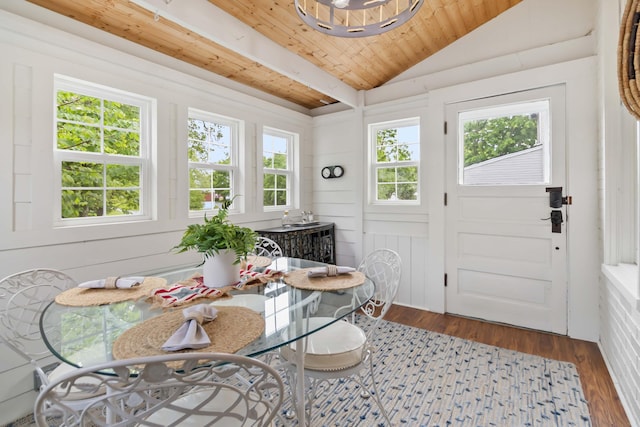 424 S 4th St, Danville, KY 40422 - sunroom / solarium featuring vaulted ceiling