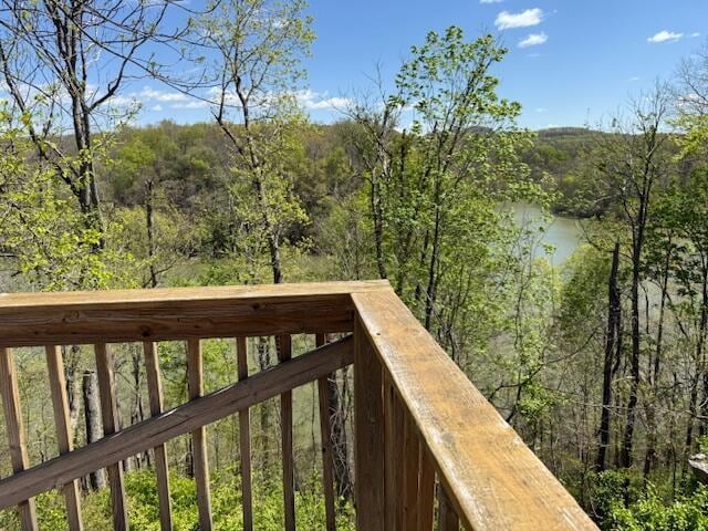 430 Lost Lodge Rd, Somerset, KY 42501 - exterior space with a water view and a view of trees