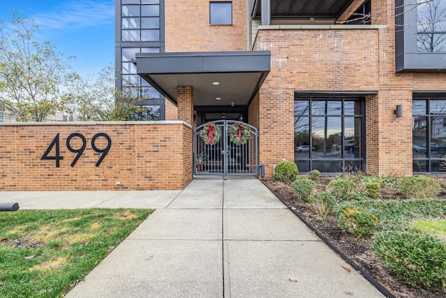 view of property entrance