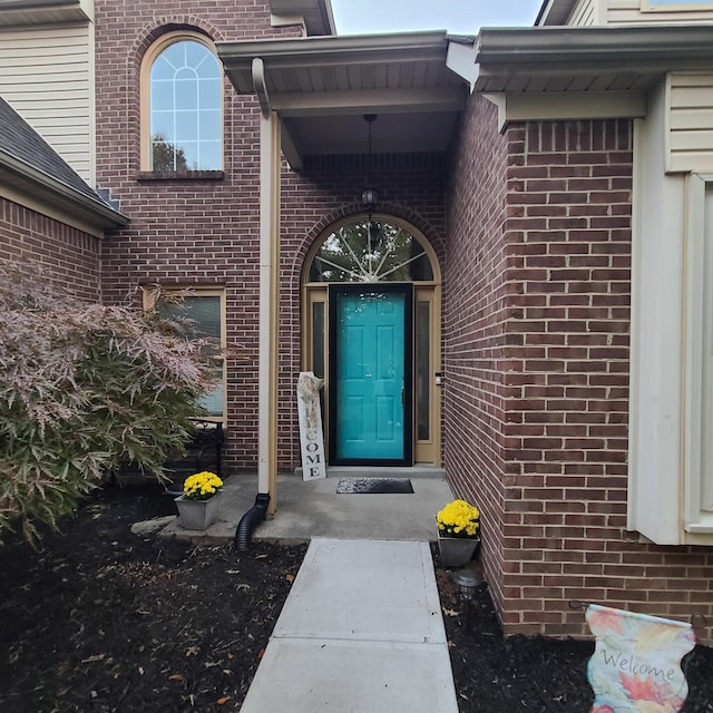 view of entrance to property