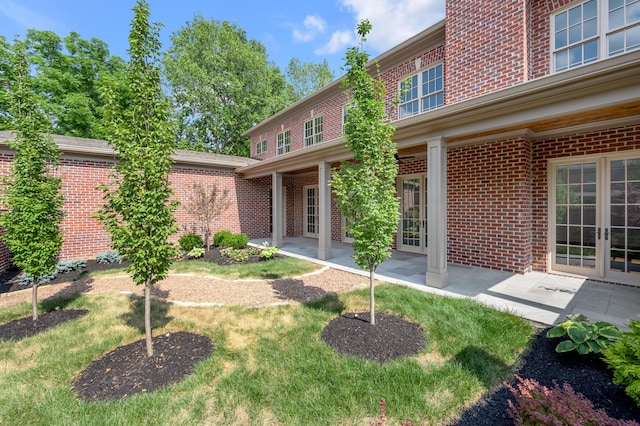 exterior space with a patio area