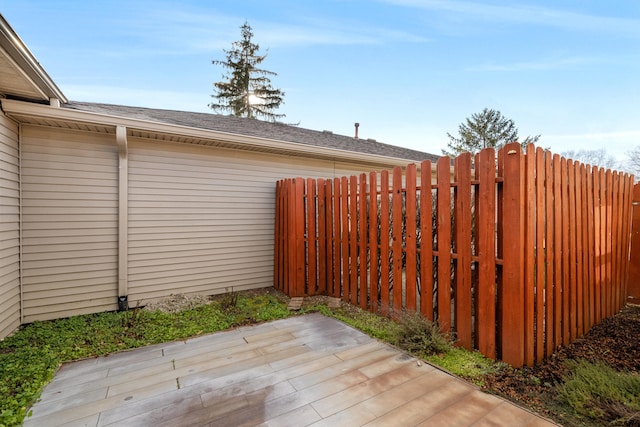 exterior space with a patio