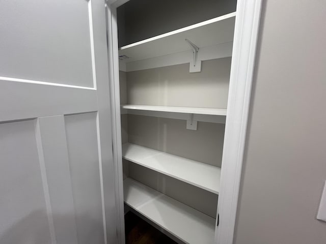 view of closet