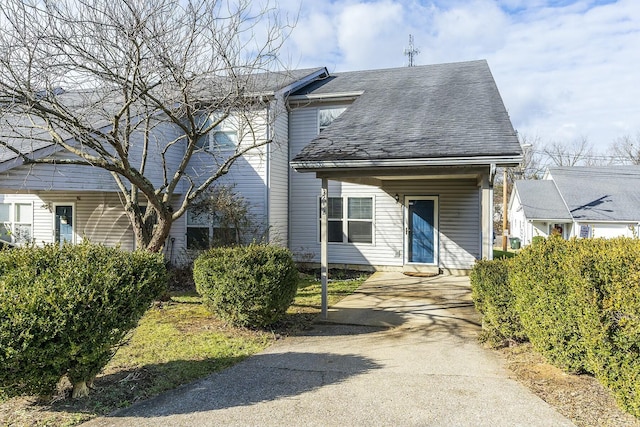 view of front of house