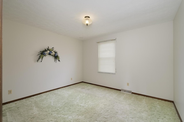 empty room with light carpet