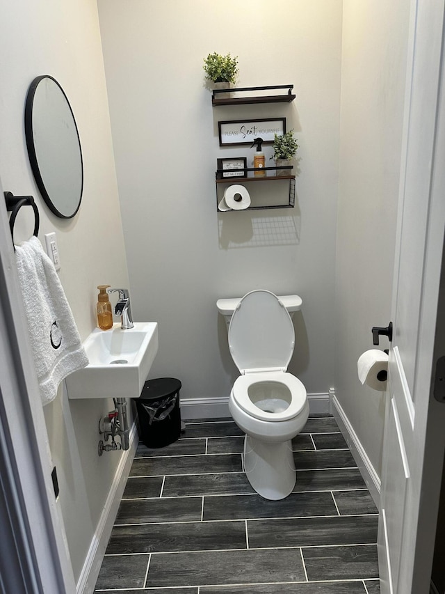 bathroom with toilet