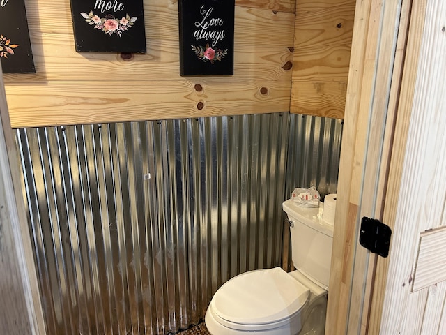 bathroom featuring toilet